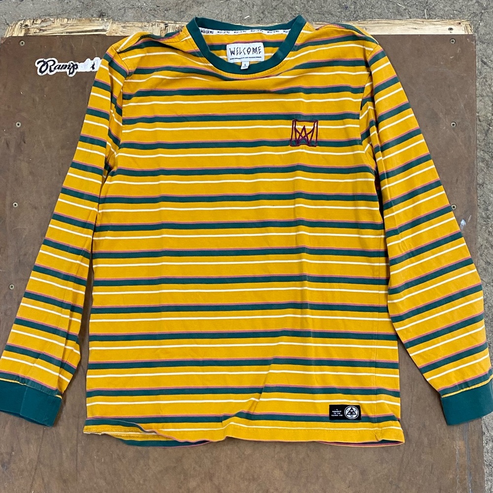 Welcome Stripe Longsleeve